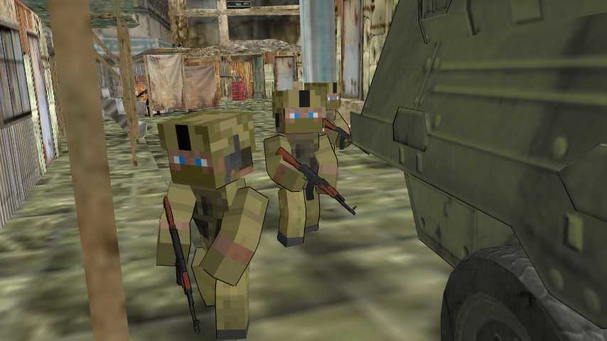 戦場のminecraft Part4を公開しました Minecraft 戦争ゲーム捜査局